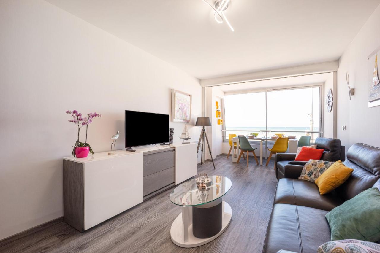 Les Vagues Apartment Courseulles-sur-Mer Bagian luar foto