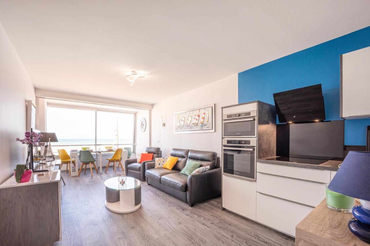 Les Vagues Apartment Courseulles-sur-Mer Bagian luar foto