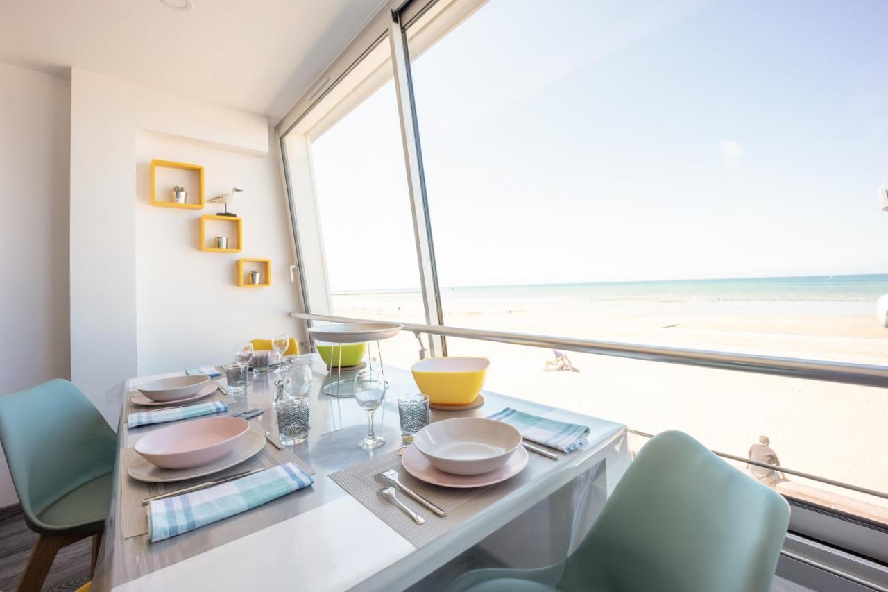 Les Vagues Apartment Courseulles-sur-Mer Bagian luar foto